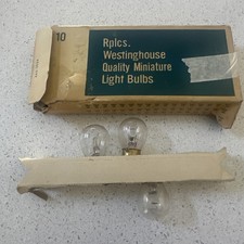 Lot of 3 WESTINGHOUSE MINIATURE AUTO LIGHT BULBS 1157 12V NEW IN BOX