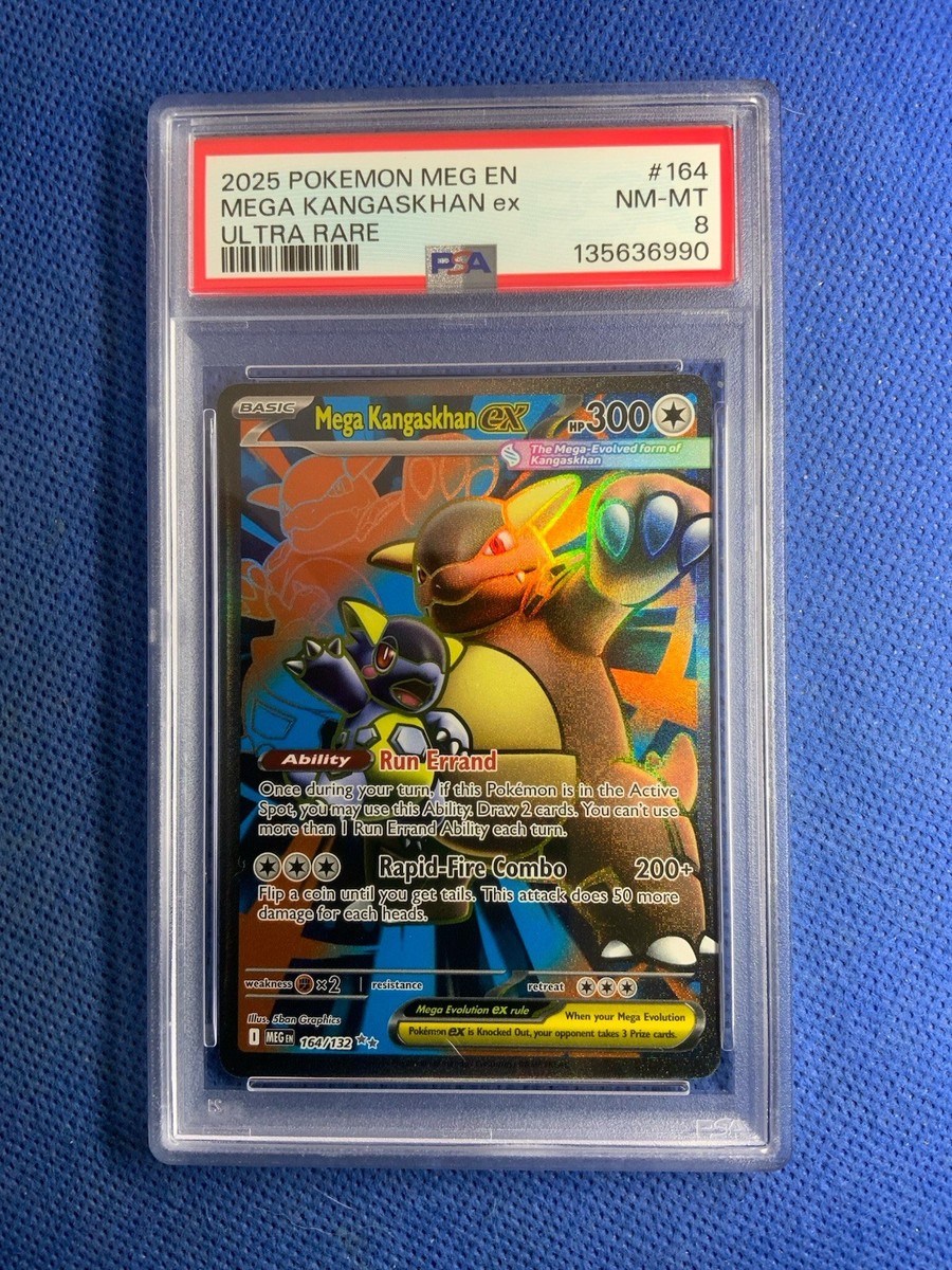 2025 Pokemon Mega Kangaskhan ex Ultra Rare ME01: Mega Evolution