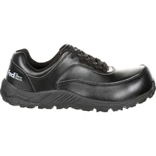 SlipGrips FedEx Composite Toe Slip-Resistant Work Athletic Shoe
