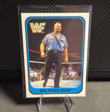 Merlin Trading Cards 1991 WWF Big Boss Man #139 Wrestling Sports Trading Card