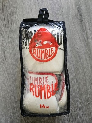 Rumble Boxing Gloves, Wink White, Weight 14 Oz  (Brand New)