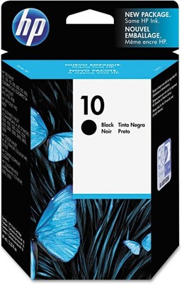 HP 10 Schwarz Original Druckerpatrone für HP Business Inkjet, HP Designjet,