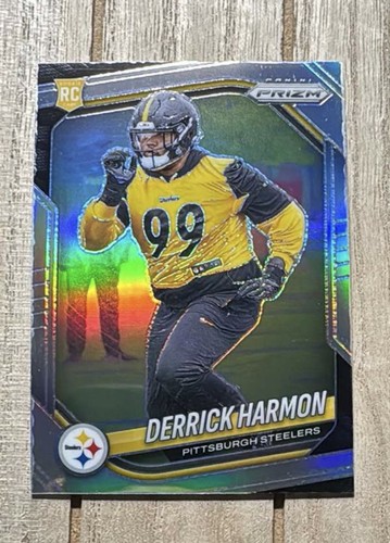 2025 Panini Prizm - Rookies Derrick Harmon #368 Silver Prizm (RC)