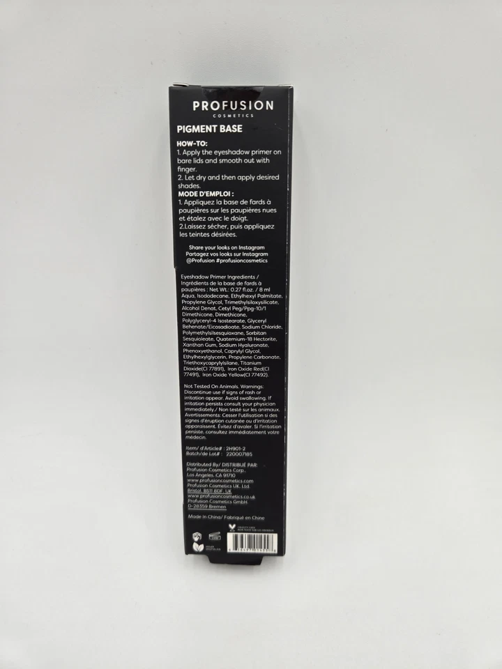 Profusion Cosmetics Smudge Crease-free Pigment Base Eyeshadow Primer Neutral - Image 2 of 2