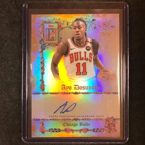 2025 Topps Signature Ayo Dosunmu Orange (RAW)