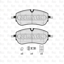Brake Pads For Jaguar E- Pace 1.5, 2.0 17- Front Juratek JCP4088