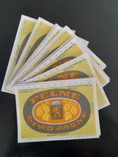 Vintage Lot Of 50 POLAND Beer Labels from the Communist Era - Original, Unused