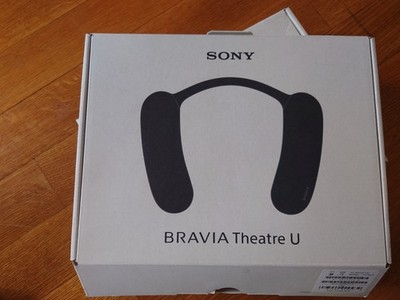 Sony Bravia Theater U Wearable Black Speaker for Personal Surround Sound