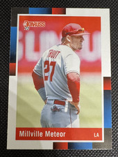 2022 Donruss - Mike Trout #265 1988 Retro Name Variation