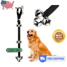 1pc Dog Door Bell Puppy Potty Training Bell Dogs Go Out Training 7 Loud Bells.