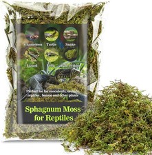 Sphagnum Moss for Reptiles -Terrarium Moss for Reptiles Peat Moss 15.8, Ounces 