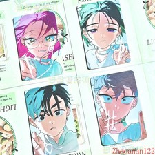 Official 4Pcs Anime Alien Stage Ivan Till Limited Edition Card Decor Gift New