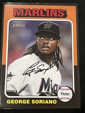 2024 Topps Heritage #133 George Soriano Miami Marlins