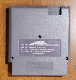 Metal Gear nes with manual and map