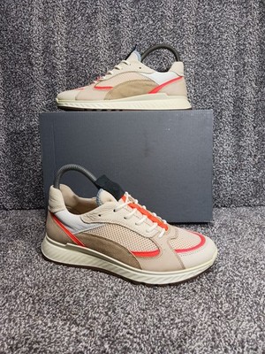New w/Box ECCO ST1 Womens Leather Sneakers US 6-6.5 EU 37 Hiking Comfort Shoes 