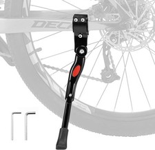 ROCKBROS Adjustable Aluminium Alloy Kickstand for 22''-28'' Mountain  Black