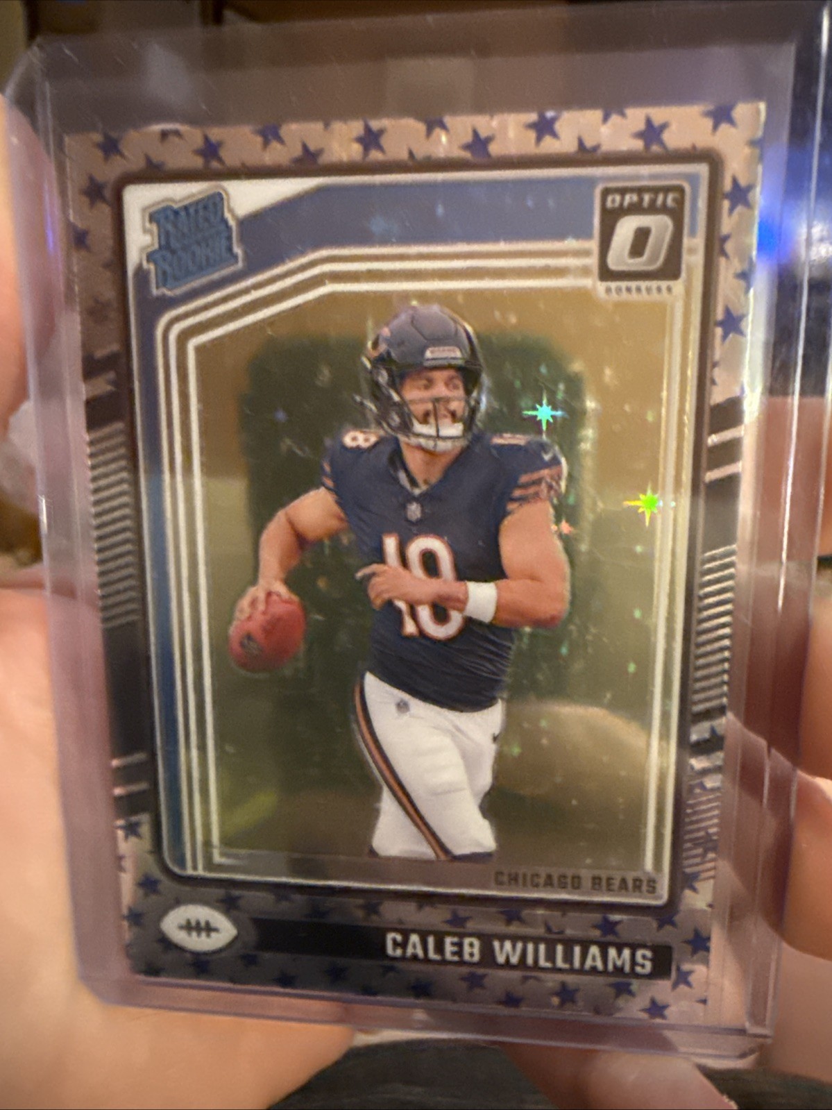 2024 Panini Donruss Optic - Rated Rookie Caleb Williams #201 Stars Prizm (RC)
