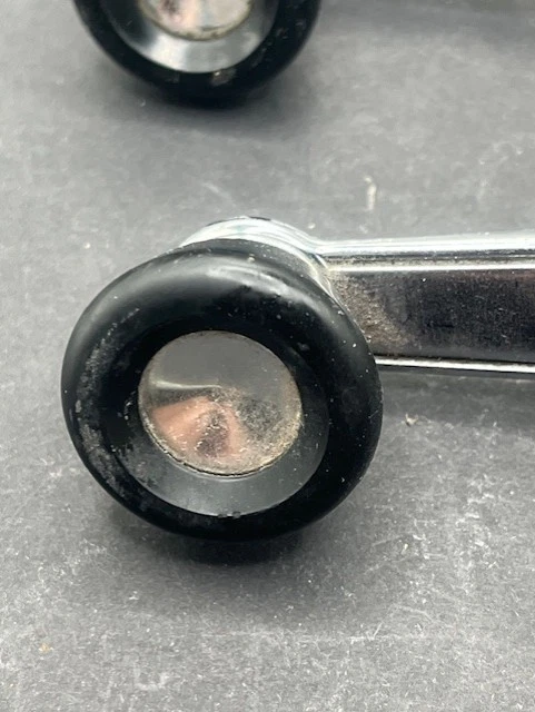 Dodge Mopar A B E 1968-1974 carrocería ventana manivela 69 70 71 72 73 original De colección Foto 3 de 4