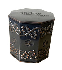 IRON CRAFT WARES PET DOG CAT METAL CREMATION MEMORIAL URN UNTIL WE MEET AGAIN