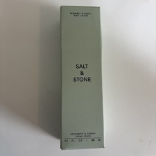 Salt Stone Body Lotion Women Men Bergamot Hinoki 3.4 fl oz/100ml NIB