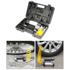 Portable Compact Auto Car Tyre Air Compressor Pump 12V DC 35L/MIN Inflator