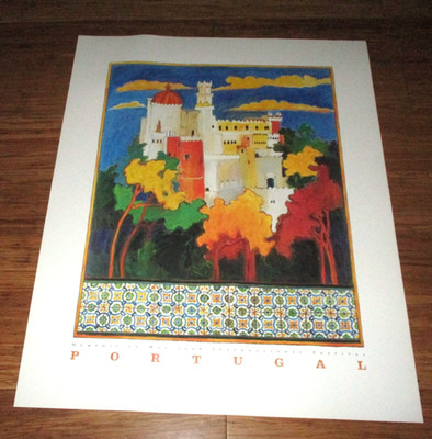 1998 Memphis in May International Festival Poster Saluting Portugal