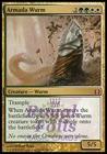 Armada Wurm 1x FOIL RTR MTG Return to Ravnica Mythic MINT green white