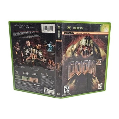 Original Xbox Lot Of 2 Doom 3 And Dead Man Hand's 