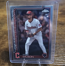 Topps Chrome Update Series Will Wilson #USC187 Cleveland Guardians Rookie Card