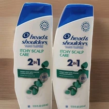 (Lot of 2) Head & Shoulders Itchy Scalp Care 2-in-1 Dandruff Shampoo+Conditioner
