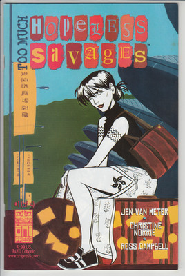 Too Much Hopeless Savages #1 (2003) FN/VF Oni Press bag/board BUY 3, GET 1 FREE