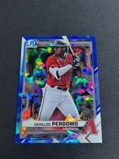 2020 Bowman Chrome Geraldo Perdomo #BCP-109 Sapphire Diamondbacks