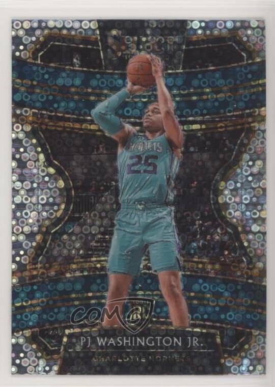 2019-20 Panini Select Concourse Hybrid Disco Prizm PJ Washington Jr #93 01nw