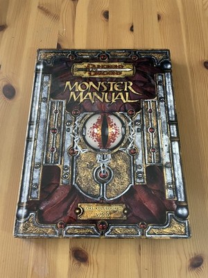Dungeons & Dragons Monster Manual - Core Rulebook D&D v3.5 WOTC