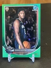 Derik Queen RC 2025-26 Bowman - Green Refractor /99 SP - Pelicans