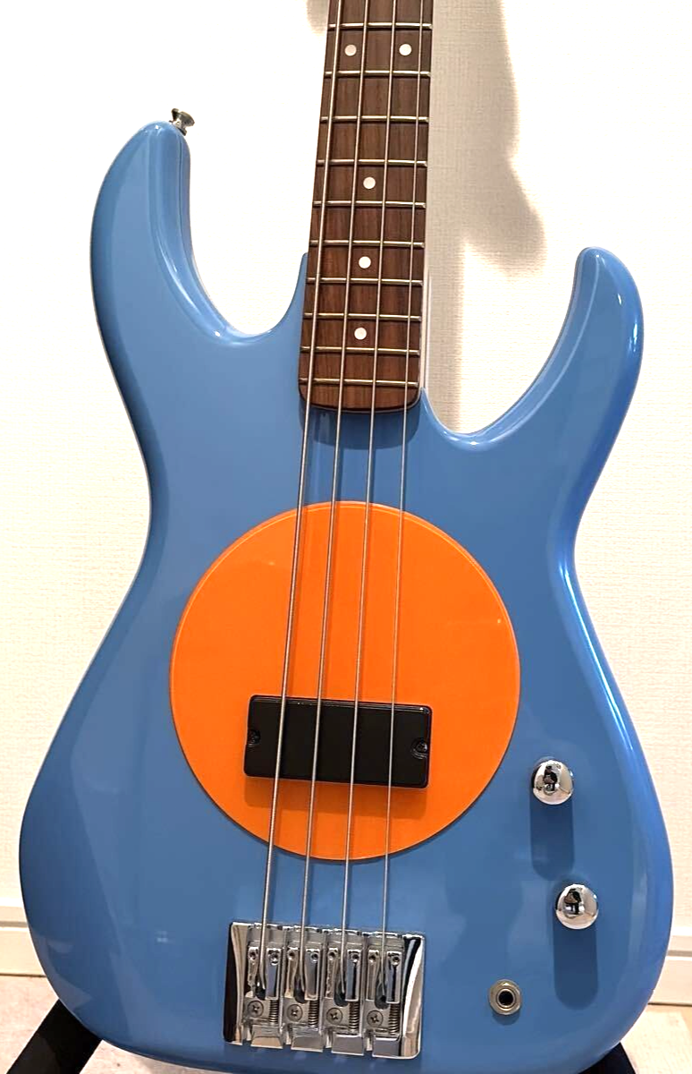 FLEABASS Electric Bass Model-32 Blue Flea Red Hot Chili Peppers | eBay