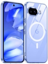 Magnetic Google Pixel 9A Case, Military Grade Drop Protection, Clear Shockproof