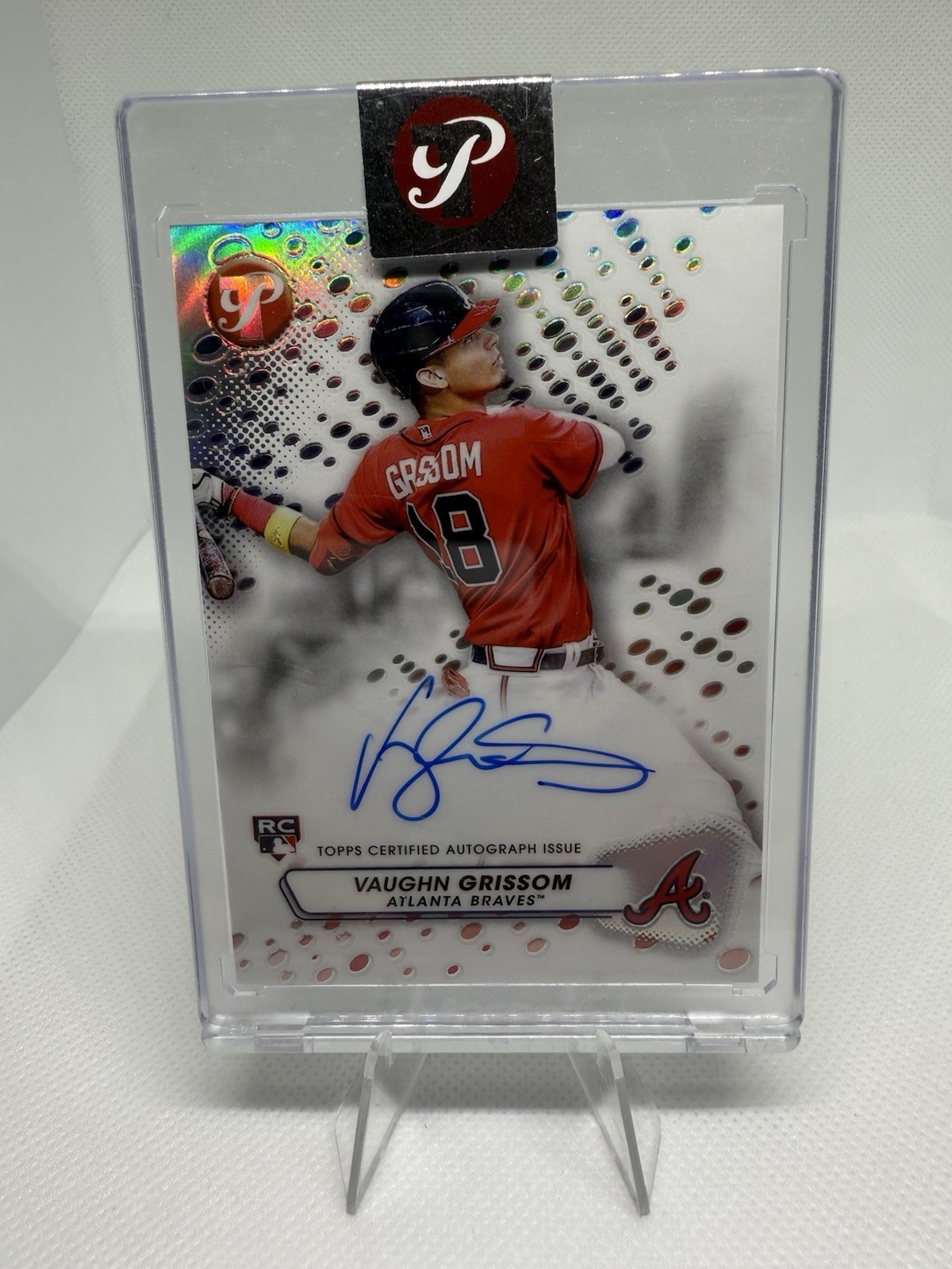 2023 Topps Pristine Vaughn Grissom Rookie RC Auto Autograph Braves Red Sox