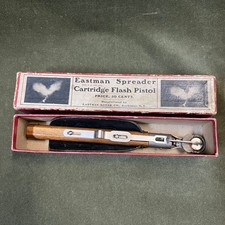 Vintage 1901 Eastman Kodak Spreader Cartridge Flash Pistol w/Original Box