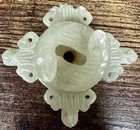 Vintage Chinese White Jade Dragon Incense Burner Carved Tripod Censer — photo 6