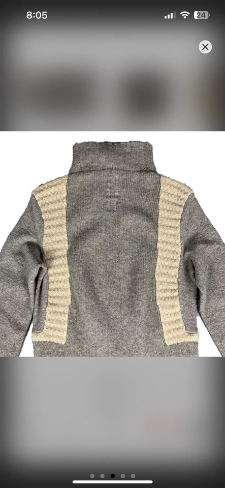 Cuello alto Rick Owens AW16 Mastodon Yak Foto 3 de 4