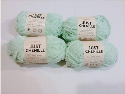 Premier Just Chenille Chenille Yarn Mint Green Super Bulky 