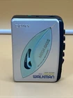 Sony Walkman WM-EX190 Mega Bass Silver Cassette Player. Vintage. Music player.