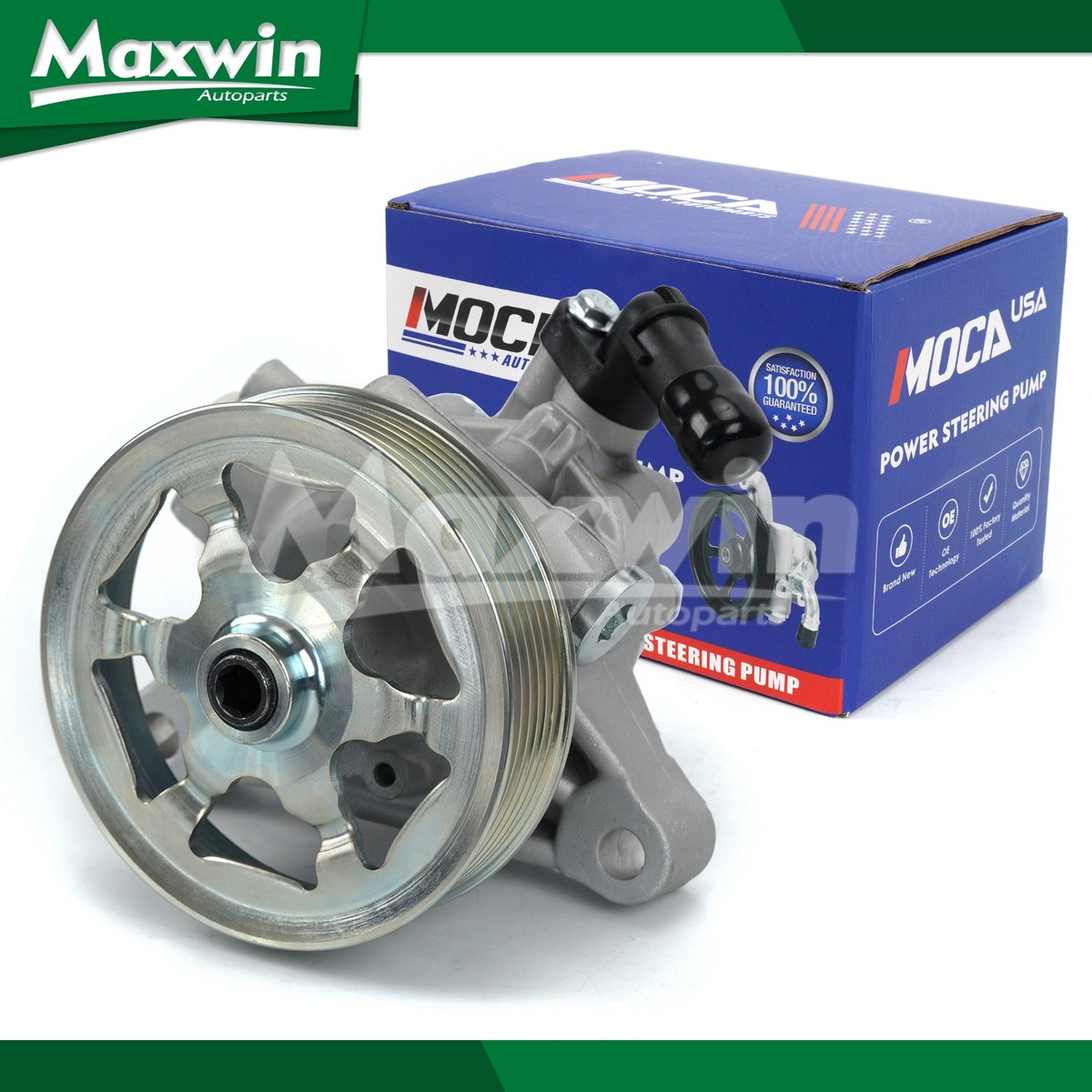 Power Steering Pump Fit 2008-2012 Honda Accord 2.4L K24Z3 21 Power Steering Pump Fit 2008-2012 Honda Accord 2.4L K24Z3 21