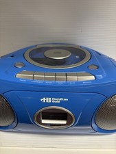 Hamilton Buhl Portable Bluetooth CD Player with Casssette Recorder and FM Radio