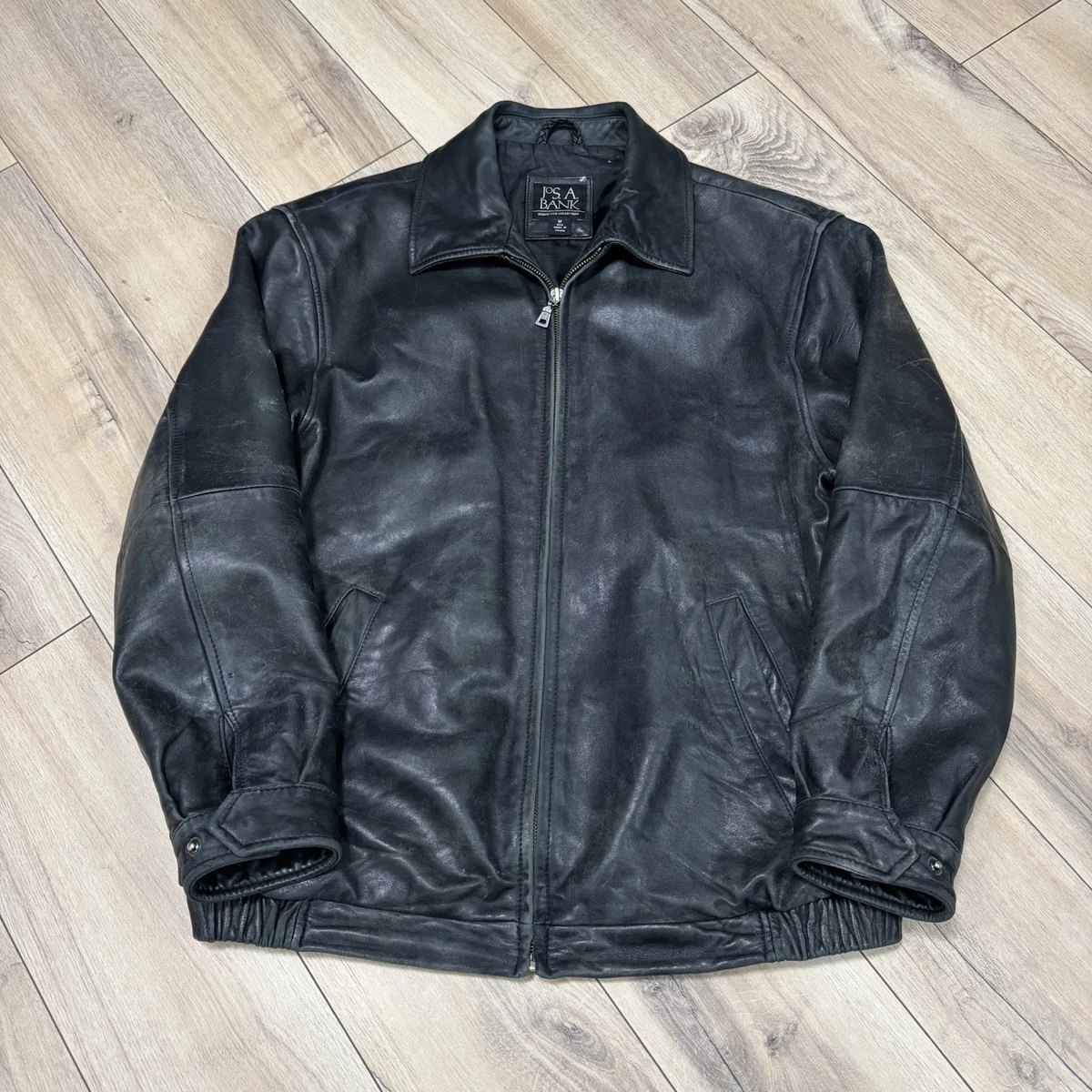 Jos. A. Bank Leather Outer Shell Coats, Jackets & Vests for Men