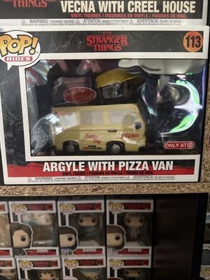 Funko Pop! Rides: Stranger Things Argyle With Pizza Van Target (Exclusive) #113