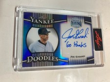2025 Leaf Bronx Legacy Yankee Doodles Auto Joe Girardi Go Yanks Sealed 6/15 Sig