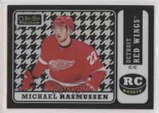 2018 O-Pee-Chee Platinum Black and White Houndstooth 14/25 Michael Rasmussen a2k