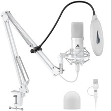 New MAONO USB Microphone 192kHz/24bit Plug  Play PC Computer Podcast Condenser